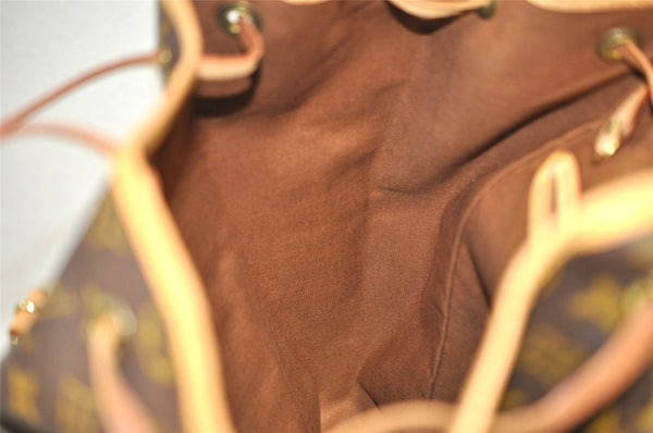 Authentic Louis Vuitton Monogram Montsouris GM Backpack M51135 LV 8265J