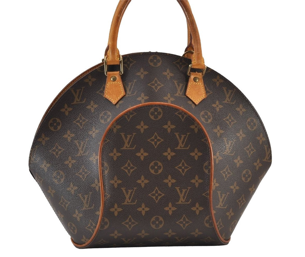 Authentic Louis Vuitton Monogram Ellipse MM Hand Bag M51126 LV 8267J