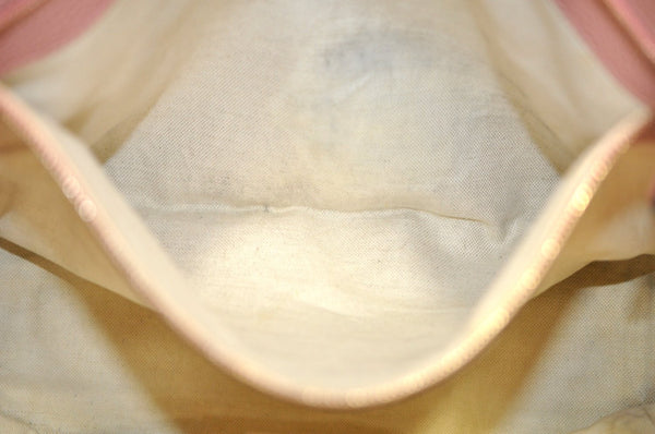 Authentic GUCCI Swing Large Vintage Shoulder Tote Bag Leather 354397 Gray 8268I