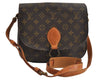 Authentic Louis Vuitton Monogram Saint Cloud GM M51242 Shoulder Cross Bag 8271I