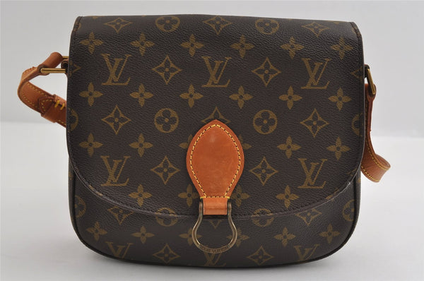 Authentic Louis Vuitton Monogram Saint Cloud GM M51242 Shoulder Cross Bag 8271I