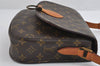Authentic Louis Vuitton Monogram Saint Cloud GM M51242 Shoulder Cross Bag 8271I