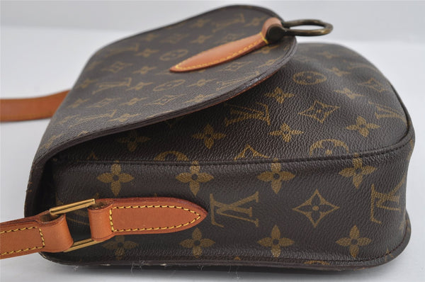 Authentic Louis Vuitton Monogram Saint Cloud GM M51242 Shoulder Cross Bag 8271I
