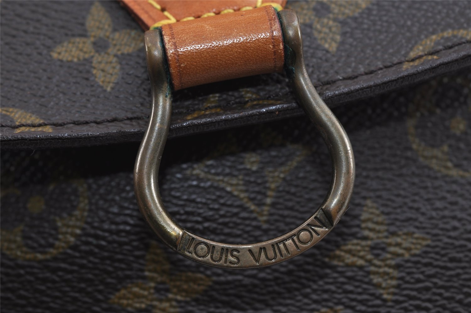 Authentic Louis Vuitton Monogram Saint Cloud GM M51242 Shoulder Cross Bag 8271I