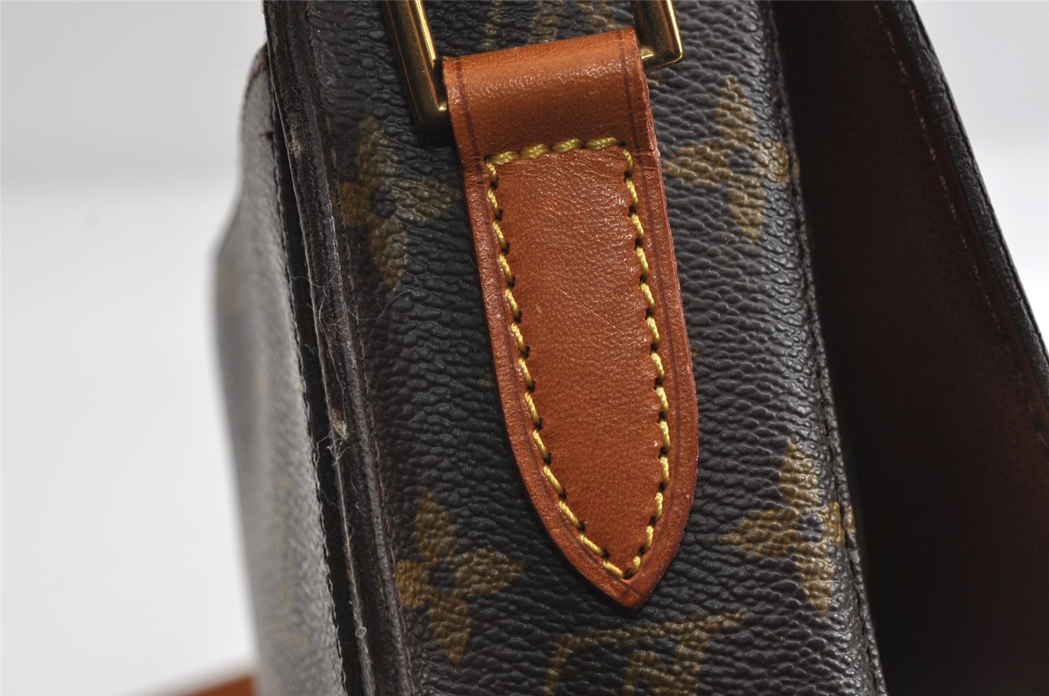 Authentic Louis Vuitton Monogram Saint Cloud GM M51242 Shoulder Cross Bag 8271I