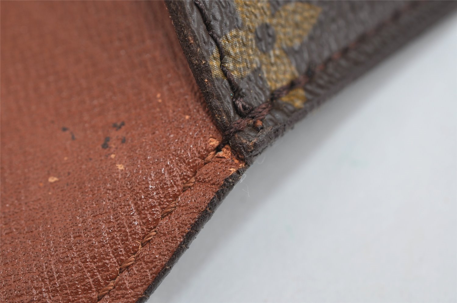 Authentic Louis Vuitton Monogram Saint Cloud GM M51242 Shoulder Cross Bag 8271I