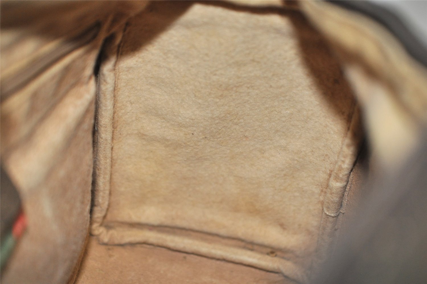 Authentic GUCCI Web Sherry Line Hand Boston Bag GG PVC Leather Brown Junk 8272I