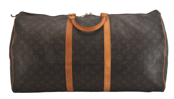 Authentic Louis Vuitton Monogram Keepall 60 Travel Boston Bag M41422 LV 8272M