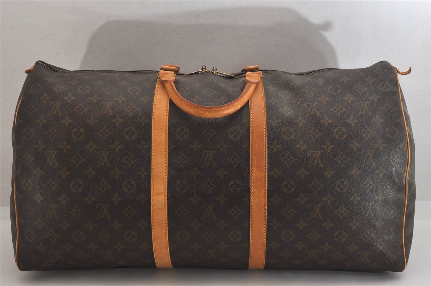 Authentic Louis Vuitton Monogram Keepall 60 Travel Boston Bag M41422 LV 8272M