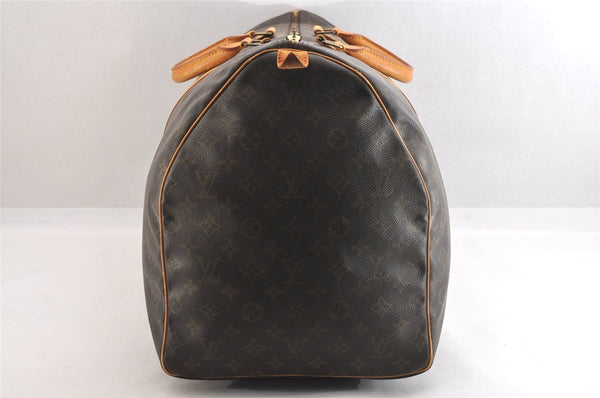 Authentic Louis Vuitton Monogram Keepall 60 Travel Boston Bag M41422 LV 8272M