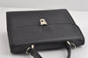 Authentic Burberrys Vintage Leather 2Way Shoulder Hand Bag Purse Black 8274I