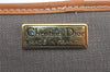 Authentic Christian Dior Shoulder Cross Body Bag Purse PVC Leather Gray 8274J