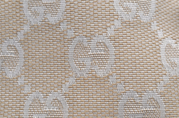 Authentic GUCCI Jackie Shoulder Hand Bag GG Canvas Leather 0013876 White 8275I