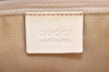 Authentic GUCCI Jackie Shoulder Hand Bag GG Canvas Leather 0013876 White 8275I
