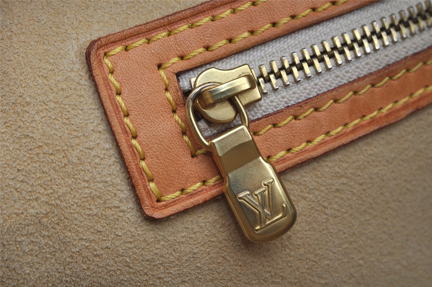 Authentic Louis Vuitton Damier Azur Hampstead MM N51206 Shoulder Tote Bag 8276I