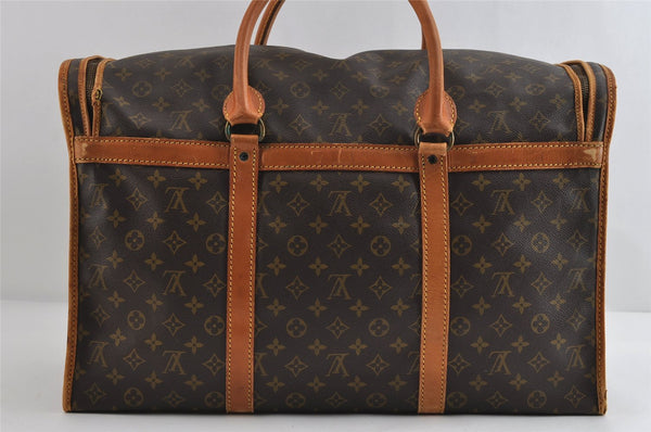 Authentic Louis Vuitton Monogram Sac Chaussures 55 Boston Bag Old Model LV 8277I