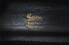 Authentic GUCCI Vintage Shoulder Bag Purse Leather Black 8278I