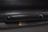 Authentic GUCCI Vintage Shoulder Bag Purse Leather Black 8278I