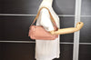 Authentic FENDI Selleria Chain Shoulder Hand Bag Purse Leather Pink 8279J