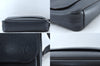 Auth Louis Vuitton Taiga Roman PM Shoulder Cross Bag Navy Blue M32725 LV 8279M
