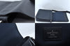 Auth Louis Vuitton Taiga Roman PM Shoulder Cross Bag Navy Blue M32725 LV 8279M