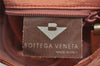 Authentic BOTTEGA VENETA Intrecciato Nylon Leather Shoulder Bag Orange 8282I