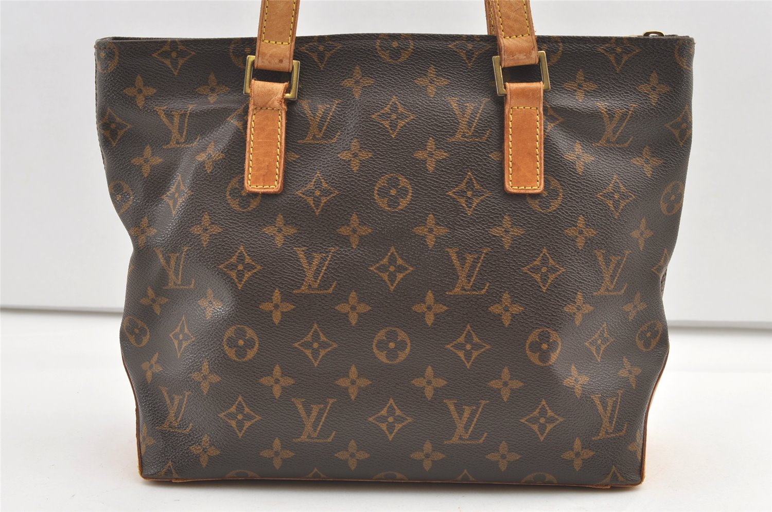Authentic Louis Vuitton Monogram Cabas Piano Shoulder Tote Bag M51148 LV 8283J