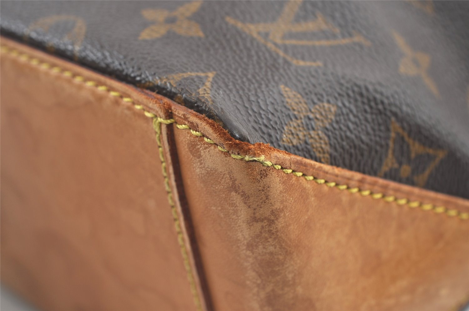 Authentic Louis Vuitton Monogram Cabas Piano Shoulder Tote Bag M51148 LV 8283J