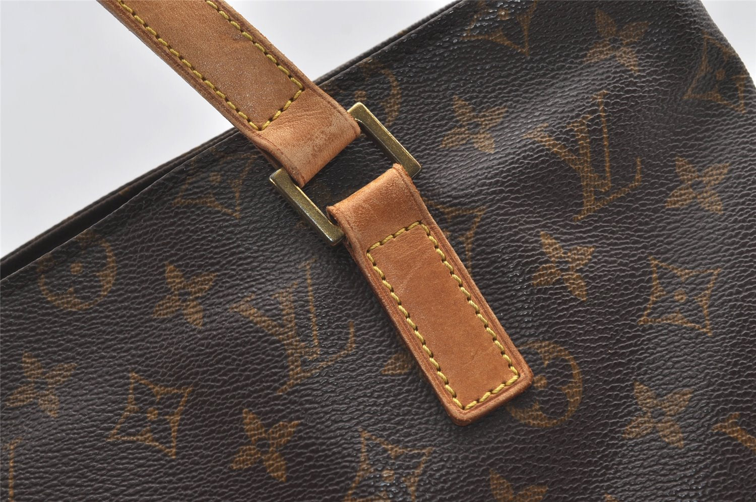 Authentic Louis Vuitton Monogram Cabas Piano Shoulder Tote Bag M51148 LV 8283J