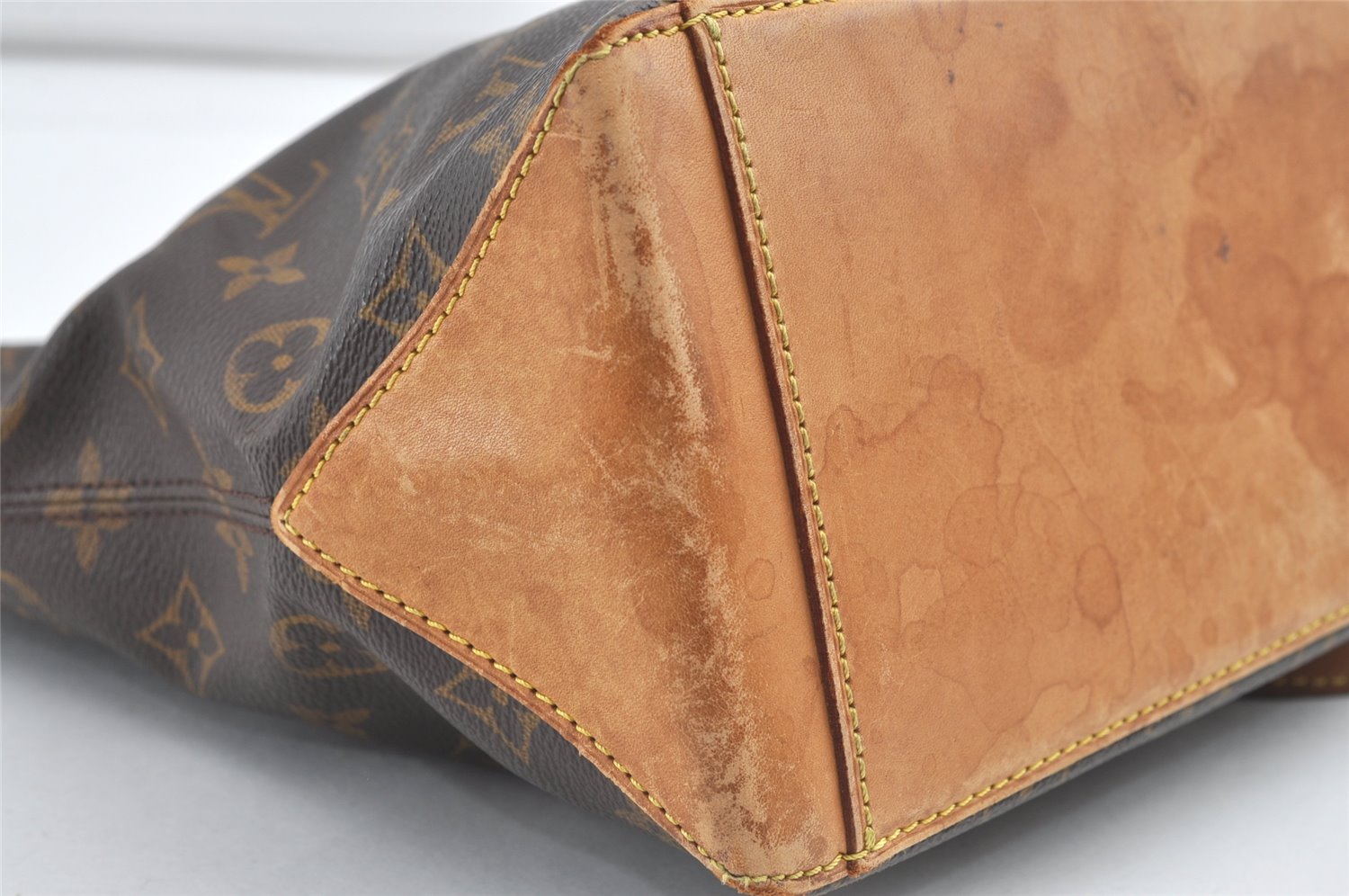 Authentic Louis Vuitton Monogram Cabas Piano Shoulder Tote Bag M51148 LV 8283J