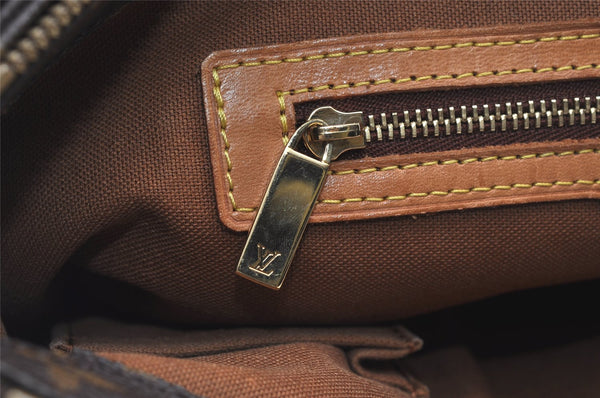 Authentic Louis Vuitton Monogram Cabas Piano Shoulder Tote Bag M51148 LV 8283J