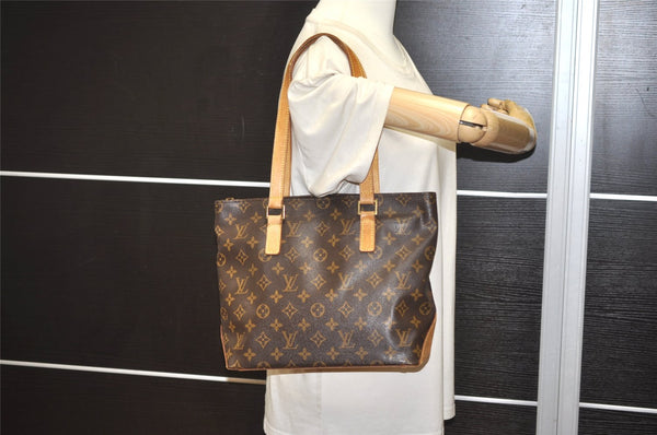 Authentic Louis Vuitton Monogram Cabas Piano Shoulder Tote Bag M51148 LV 8283J