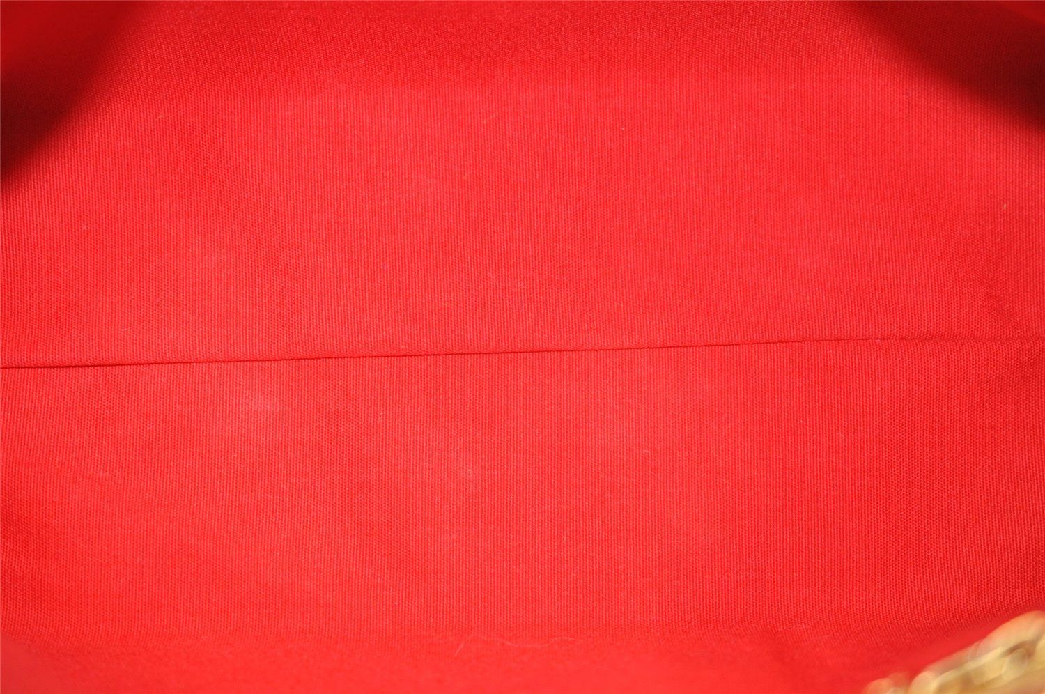 Authentic Louis Vuitton Vernis Reade PM Hand Bag Red M91088 LV 8284J