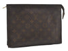 Auth Louis Vuitton Monogram Poche Toilette 26 Cosmetics Pouch Old Model 8288I