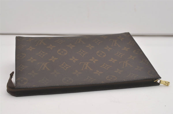 Auth Louis Vuitton Monogram Poche Toilette 26 Cosmetics Pouch Old Model 8288I