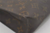 Auth Louis Vuitton Monogram Poche Toilette 26 Cosmetics Pouch Old Model 8288I