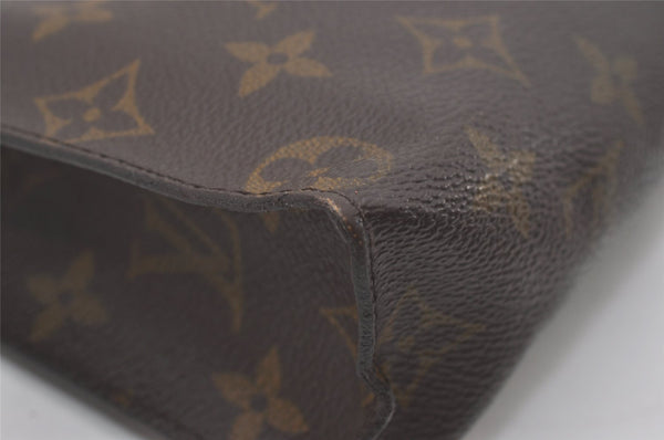 Auth Louis Vuitton Monogram Poche Toilette 26 Cosmetics Pouch Old Model 8288I