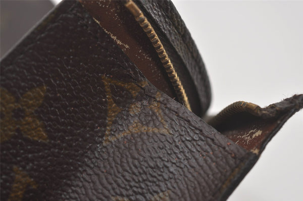 Auth Louis Vuitton Monogram Poche Toilette 26 Cosmetics Pouch Old Model 8288I