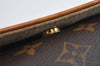 Authentic Louis Vuitton Monogram Pochette Twin GM Shoulder Bag M51852 LV 8289I