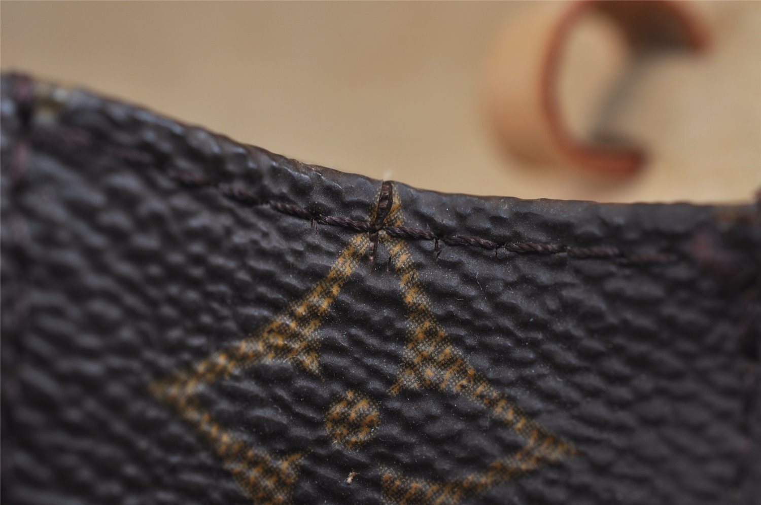 Authentic Louis Vuitton Monogram Pochette Twin GM Shoulder Bag M51852 LV 8289I