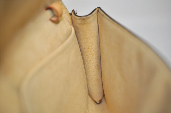 Authentic Louis Vuitton Monogram Pochette Twin GM Shoulder Bag M51852 LV 8289I