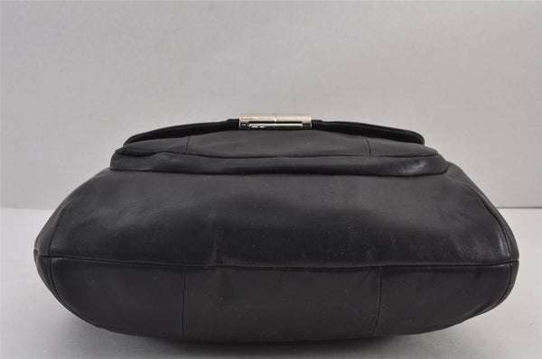 Authentic COACH KRISTIN 2Way Shoulder Hand Bag Leather Black 8289J