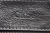 Authentic Chloe Vintage Paddington Leather Shoulder Hand Bag Black 8290I