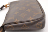 Authentic Louis Vuitton Monogram Pochette Accessoires Shoulder Cross Pouch 8291I
