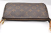 Authentic Louis Vuitton Monogram Pochette Accessoires Shoulder Cross Pouch 8291I
