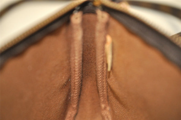 Authentic Louis Vuitton Monogram Pochette Accessoires Shoulder Cross Pouch 8291I