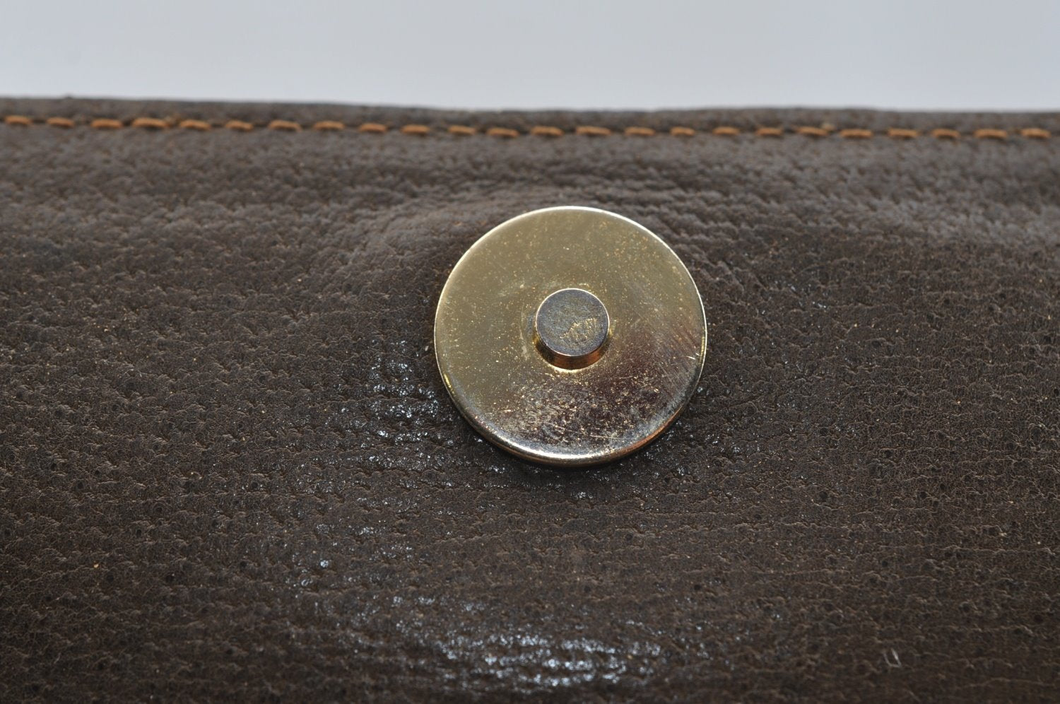 Authentic GUCCI GG Plus Shoulder Cross Body Bag GG PVC Leather Brown Junk 8292H