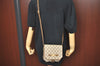Authentic GUCCI GG Plus Shoulder Cross Body Bag GG PVC Leather Brown Junk 8292H