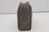 Auth Louis Vuitton Monogram Trousse Toilette 18 Clutch Hand Bag M47526 LV 8292I