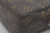 Auth Louis Vuitton Monogram Trousse Toilette 18 Clutch Hand Bag M47526 LV 8292I